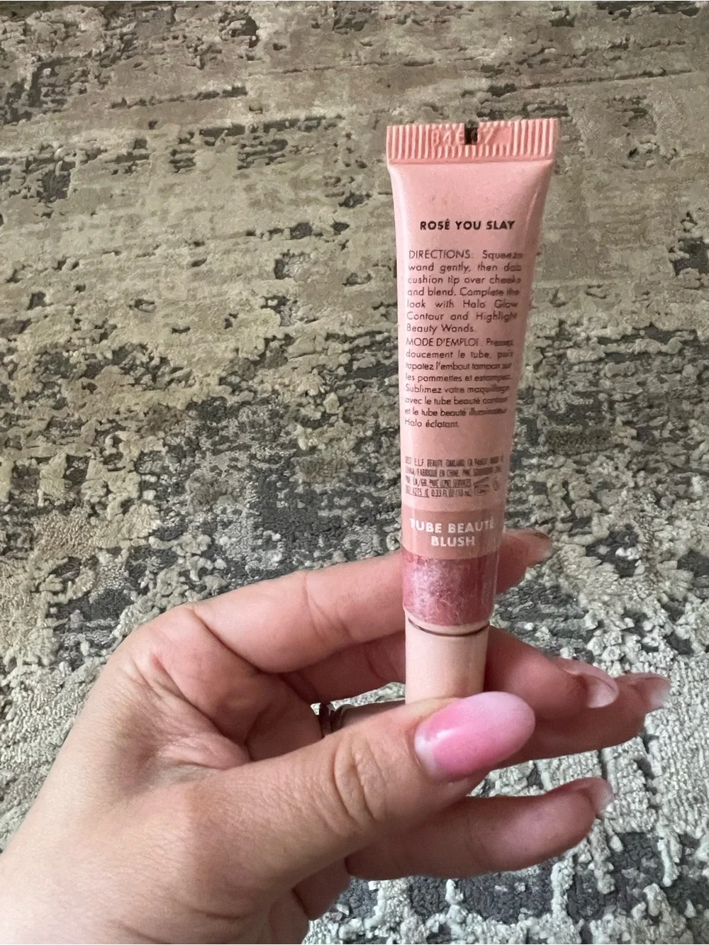ELF Halo Glow Beauty Wand Blush Rose You Slay
